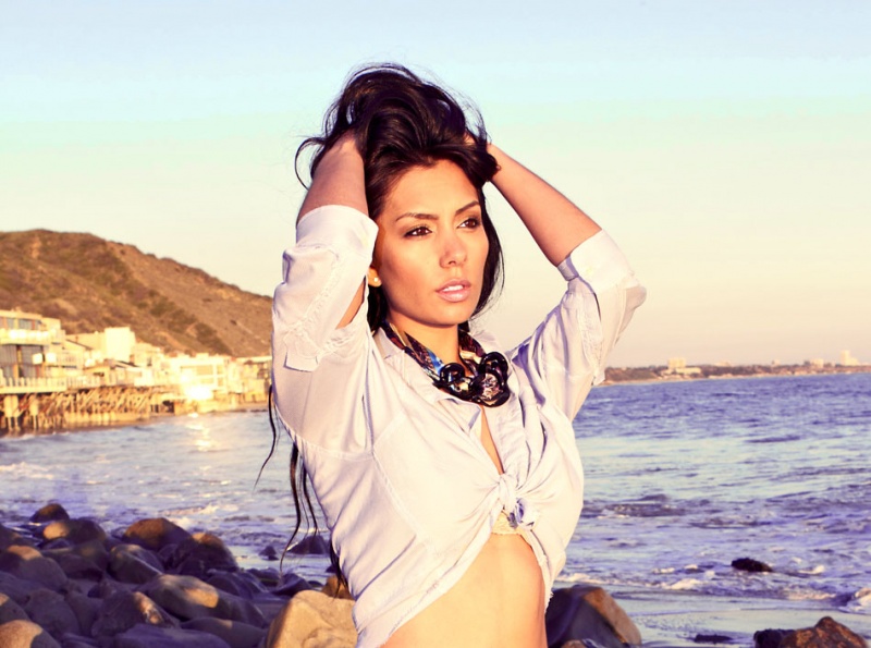 Female model photo shoot of Lisa Li Photography in Malibu
