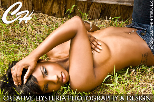 Female model photo shoot of Taneeyah Laanandi in Creative Hysteria Studios, White Plains, MD