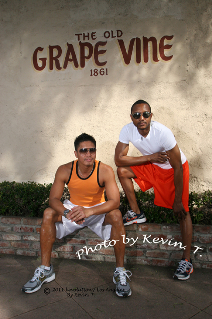Male model photo shoot of Kevolution and Torey in Los Angeles