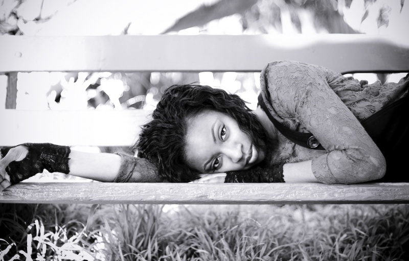 Female model photo shoot of Jasmine Navi by delriophotography in San Francisco, CA