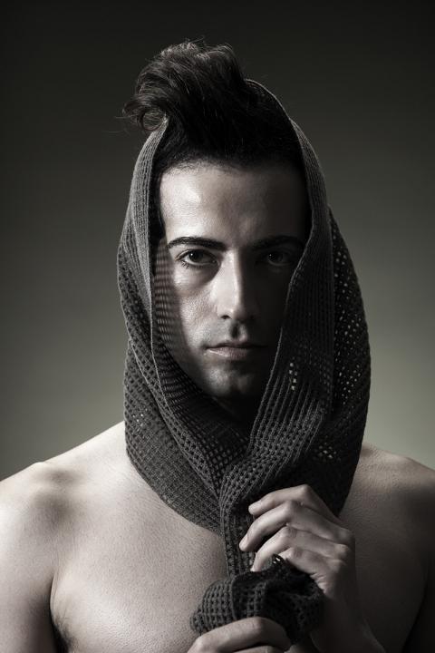 Male model photo shoot of Aksoy by stevie young in Carnegie, Melbourne, Australia., makeup by Kerrie Brooke