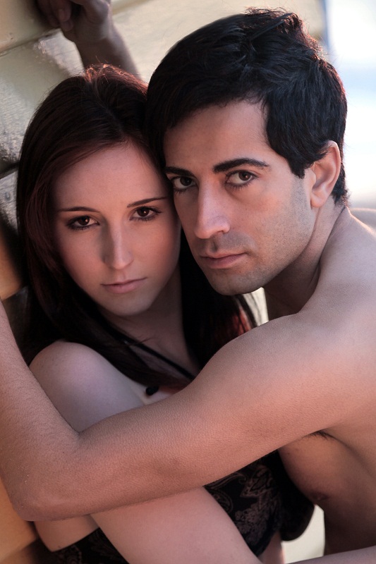 Male and Female model photo shoot of Aksoy and miss_mel04 by InspiredOz in Brighton Beach, Melbourne, Australia., makeup by Sin Garay