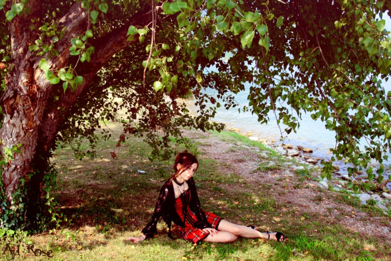 Female model photo shoot of LinnetRose and Ayl_Rose Model in Lago d'Iseo, Sarnico (BG), Italy