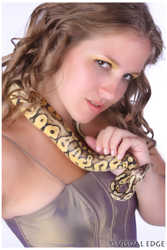 Female model photo shoot of Foxy Tigress in Ferndale Studio