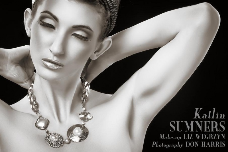 Female model photo shoot of Katlin Sumners by DonHarrisPhotographics in Silver Spring, MD, makeup by Liz Wegrzyn