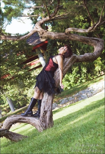 Female model photo shoot of Misoka by Lola Land Photography in Memphis Botanic Gardens