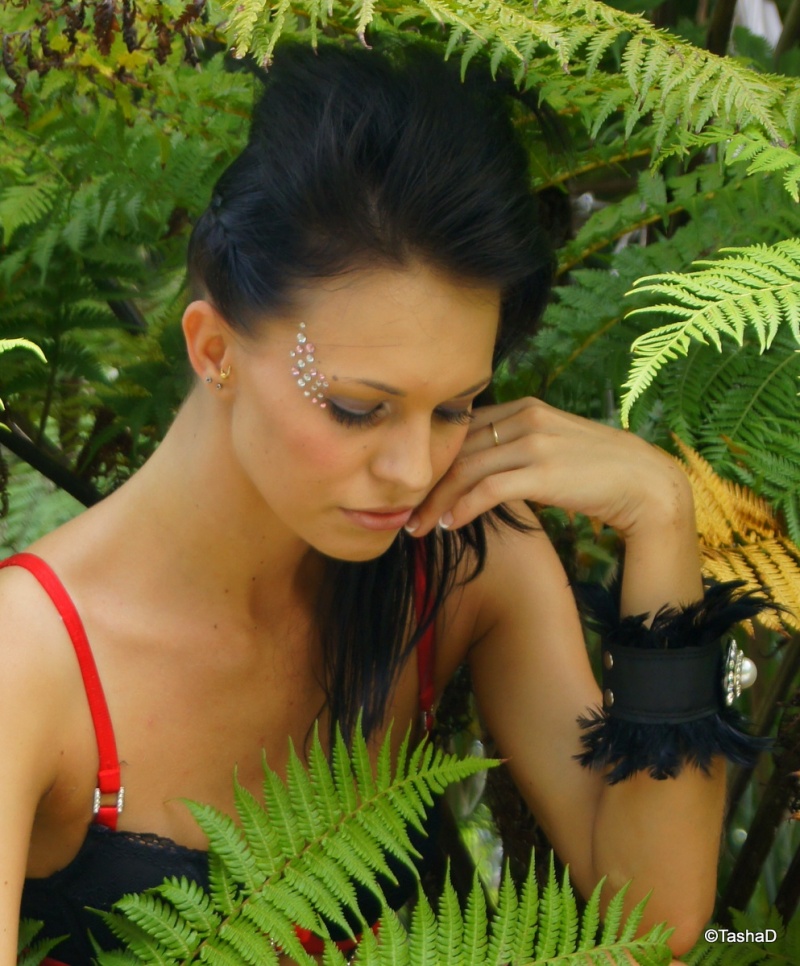 Female model photo shoot of TashaD in Botanical Gardens