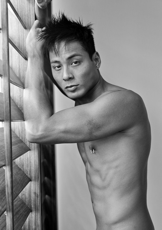 Male model photo shoot of Azhjeli Matthews by Justin Thai in Honolulu, HI