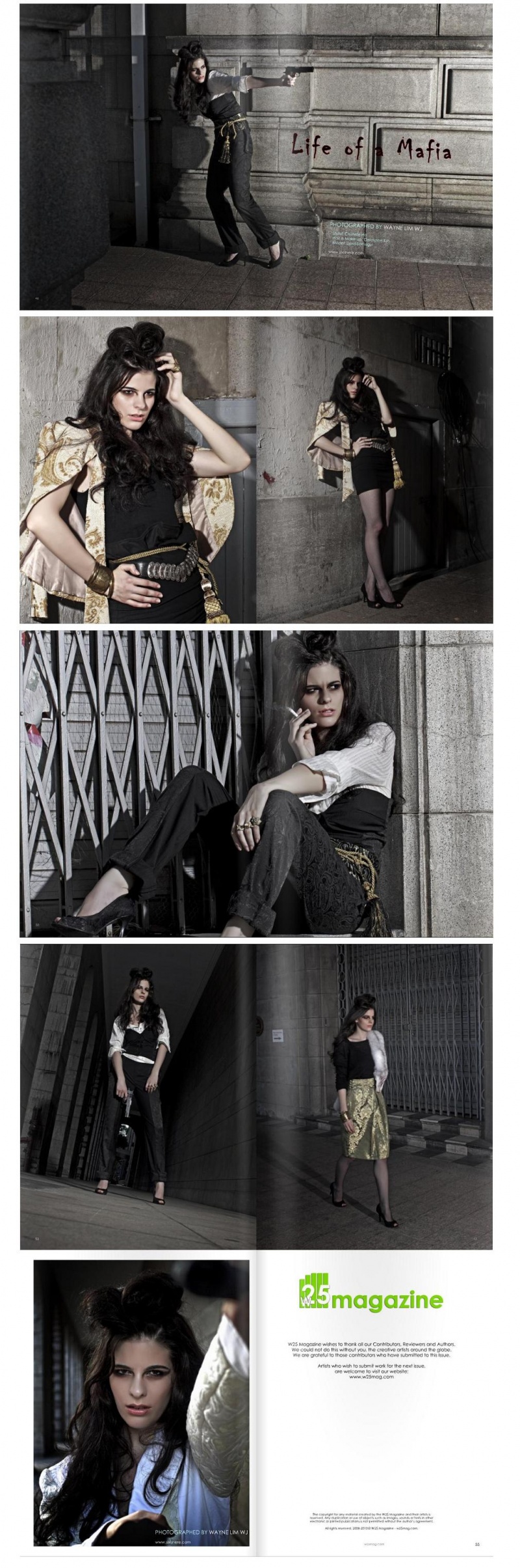 Female model photo shoot of Dora Somogyi in Singapore, makeup by Geraldine Ksh