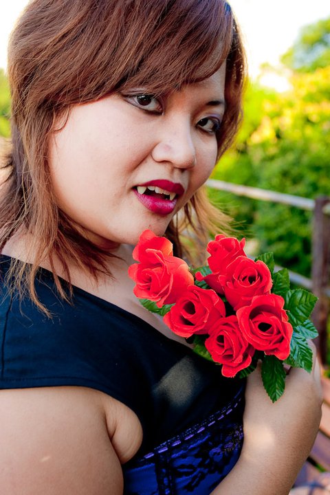 Female model photo shoot of Kurumi in SIngapore
