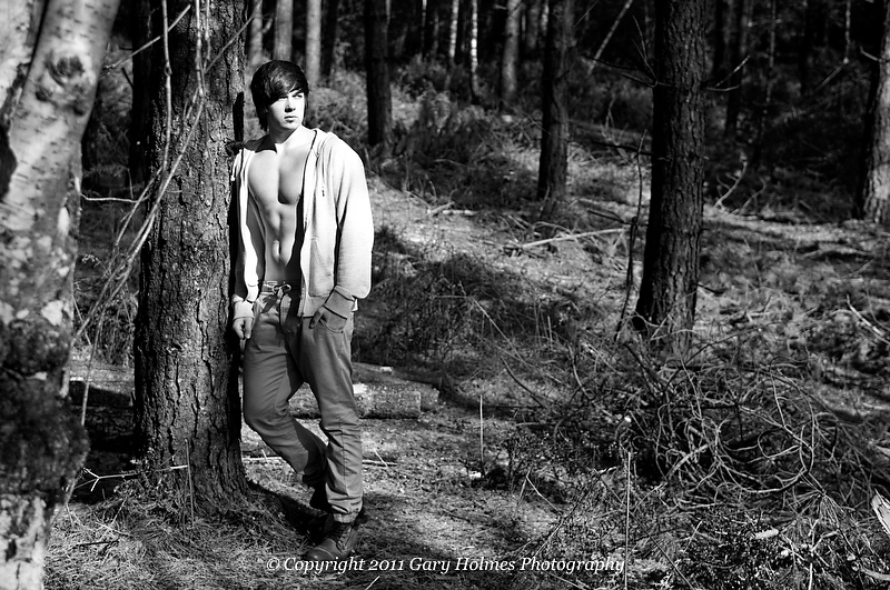 Male model photo shoot of bobbyp by Gary Holmes Photography in Location shoot in New Forest