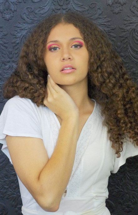 Female model photo shoot of Leonie Ballantine MUA in Cairns & surrounding areas, makeup by Leonie Ballantine MUA