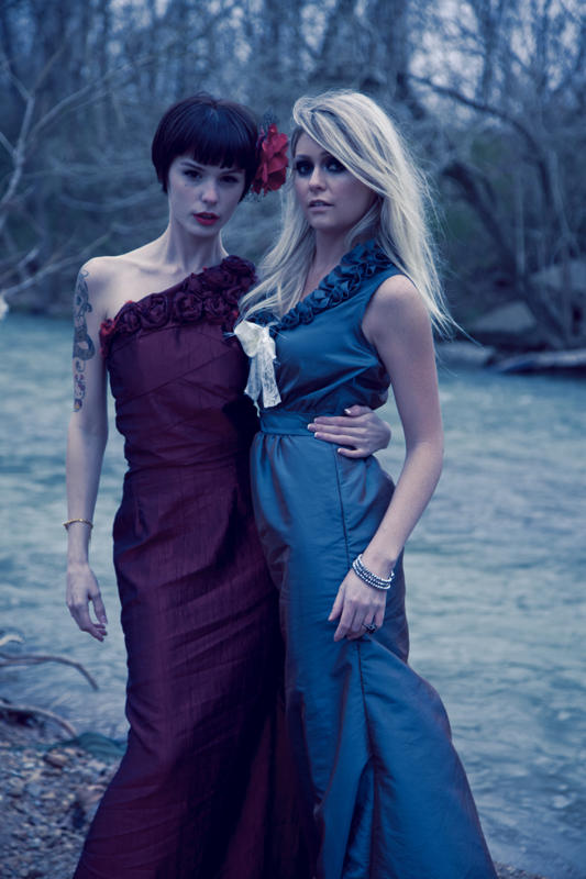 Female model photo shoot of Amanda DavisTN, -_----_-----_-- and PB Model Nikki Ryann, clothing designed by ViciousThreads