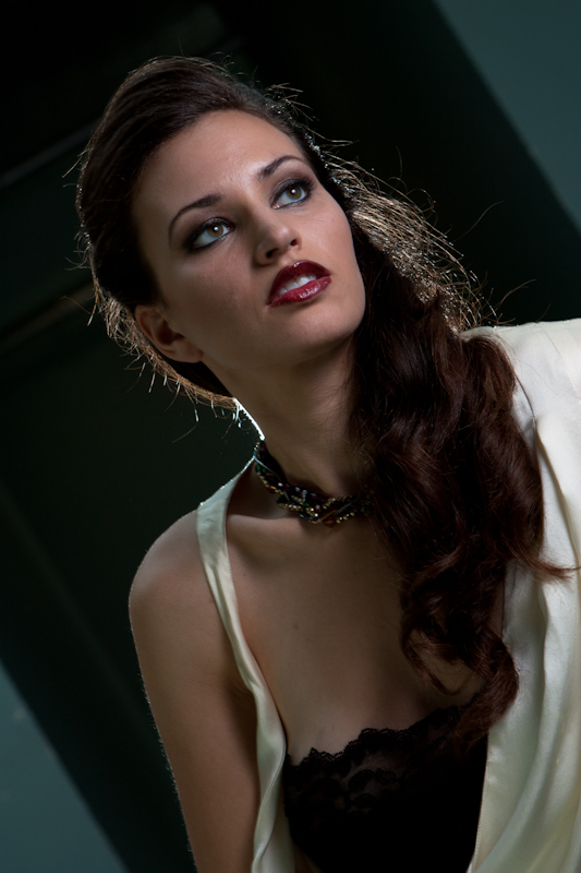 Female model photo shoot of Elyse Fradkin Designs and Lady Alchemy in Lightspace Studio, Brooklyn, NY