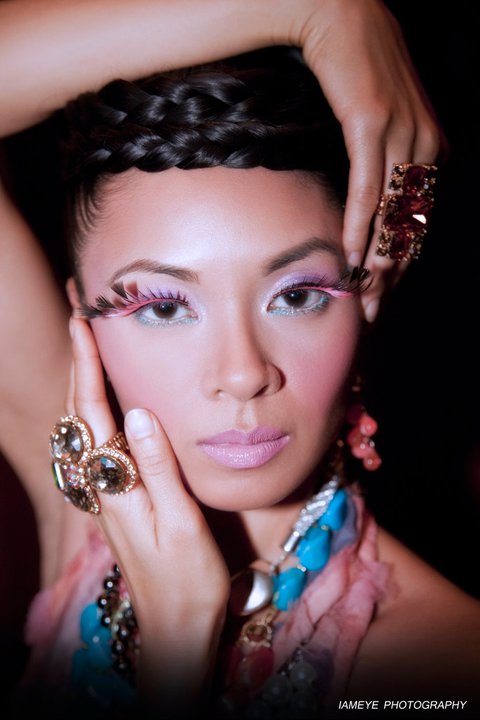 Female model photo shoot of Ur Simply Gorgeous  by IAMEYE PHOTOGRAPHY LLC in Atlanta, makeup by Tavia Marshall