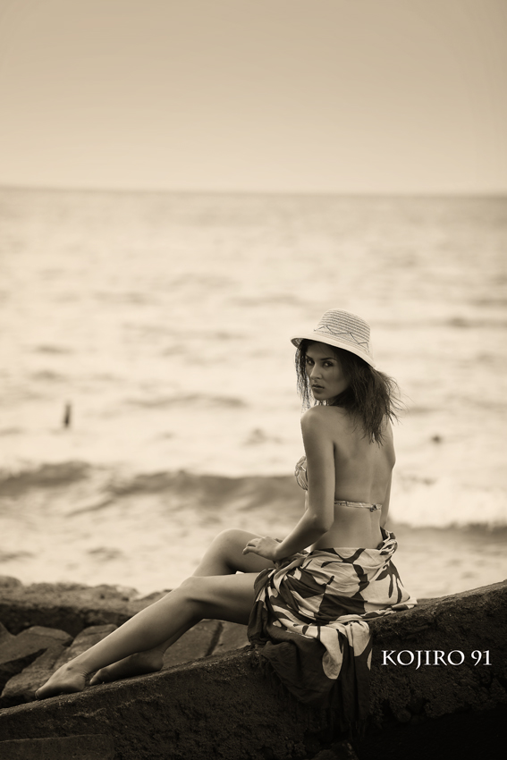 Male model photo shoot of sudiharsono in Onrust and kahyangan island..