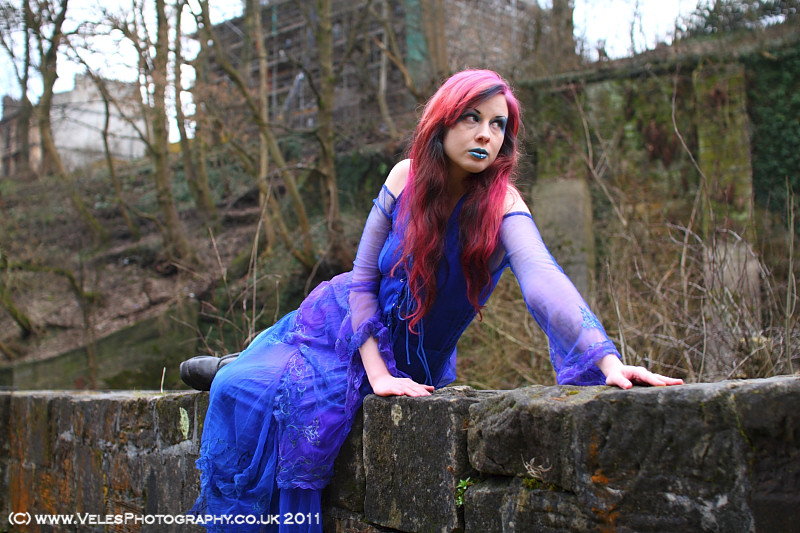 Female model photo shoot of CybeleCyanide in Glasgow, Botanic Gardens