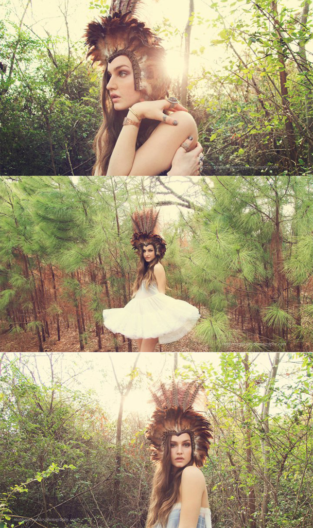 Female model photo shoot of Katy Claire Tipton in Wiccan Forest, North Little Rock, AR