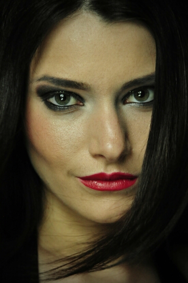 Female model photo shoot of jessica irie by A N D E R S O N, makeup by Heidi Lynn Makeup Artistry