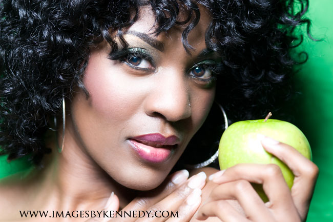 Female model photo shoot of MzKodak by Will Kennedy, makeup by Royal Eyes