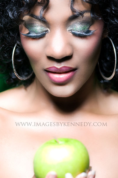 Female model photo shoot of MzKodak by Will Kennedy, makeup by Royal Eyes