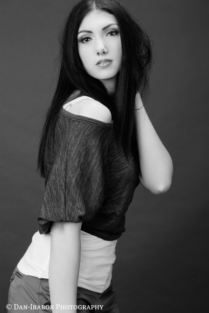 Female model photo shoot of Teisha Marie in KC Imageworks Studio