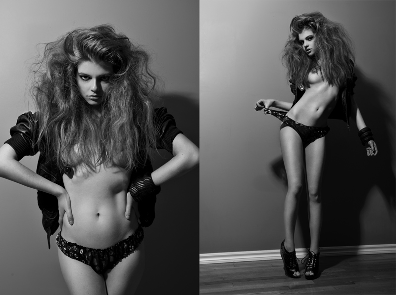 Female model photo shoot of Alesya Kornetskaya in Montreal