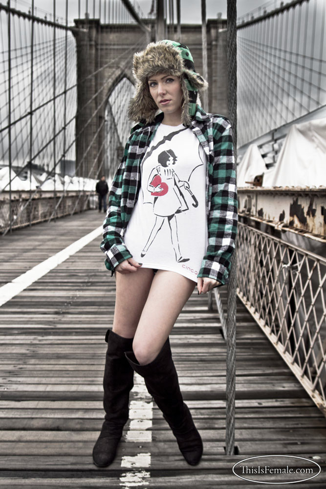 0 model photo shoot of ThisIsFemale in Brooklyn Bridge, NYC
