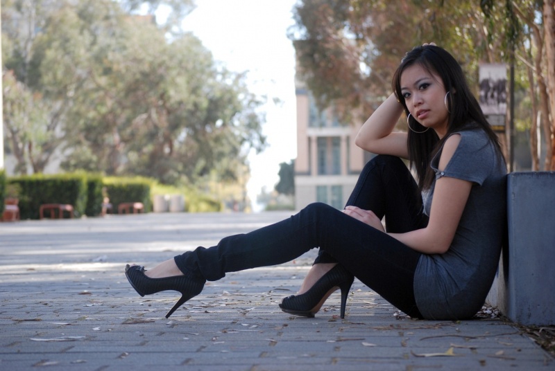 Female model photo shoot of Chebz by ocmack in San Diego, CA