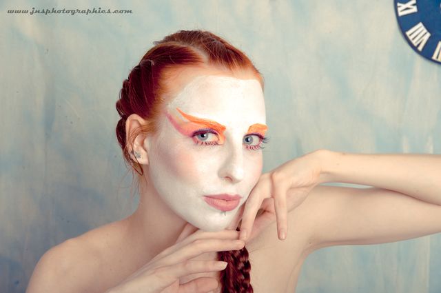 Female model photo shoot of KARMIN by Jaimee Sutton, makeup by KARMIN