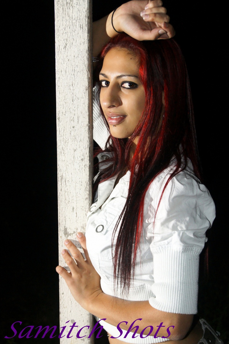 Female model photo shoot of Red Gypsy by SamitchShots in Mascot