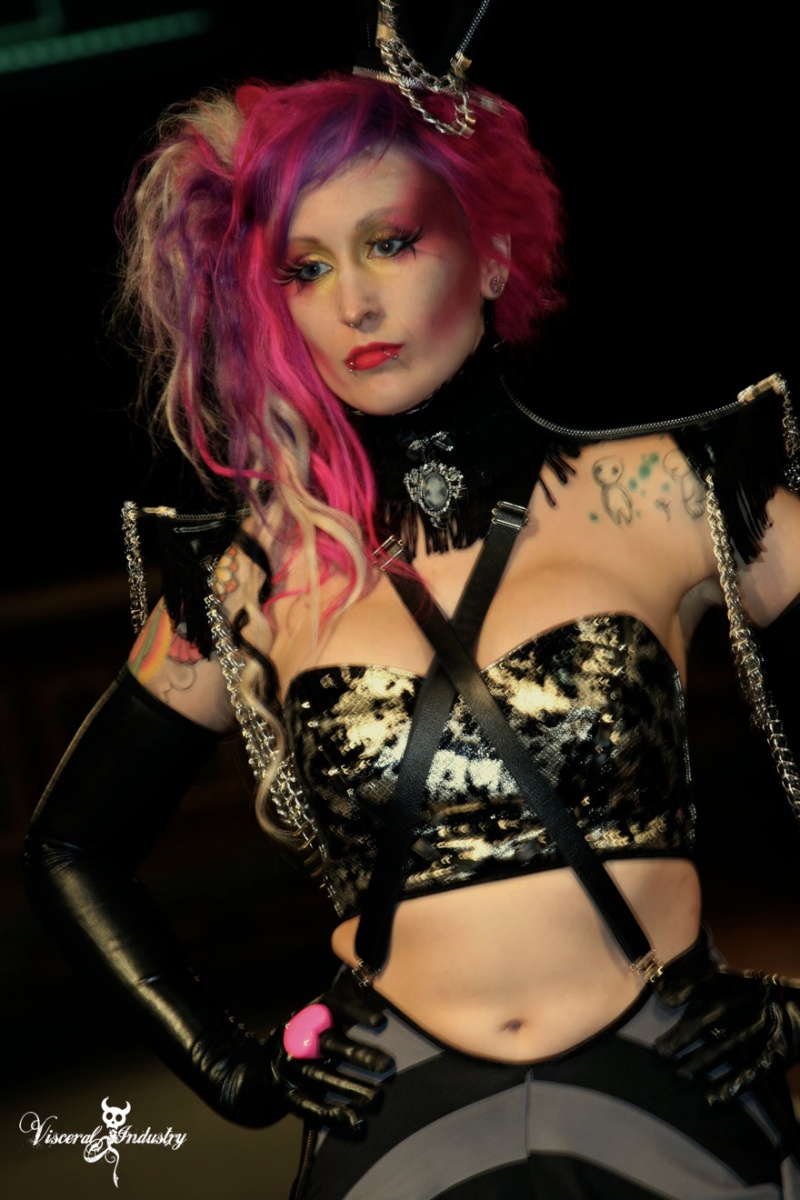 Female model photo shoot of TRASHGLAM and Dolly Trash in Melbourne, makeup by Tania Johanna and Brooke Pearson