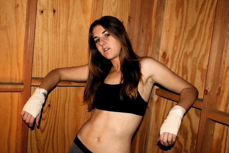Female model photo shoot of FitnessSarahKay in Los Angeles, Ca