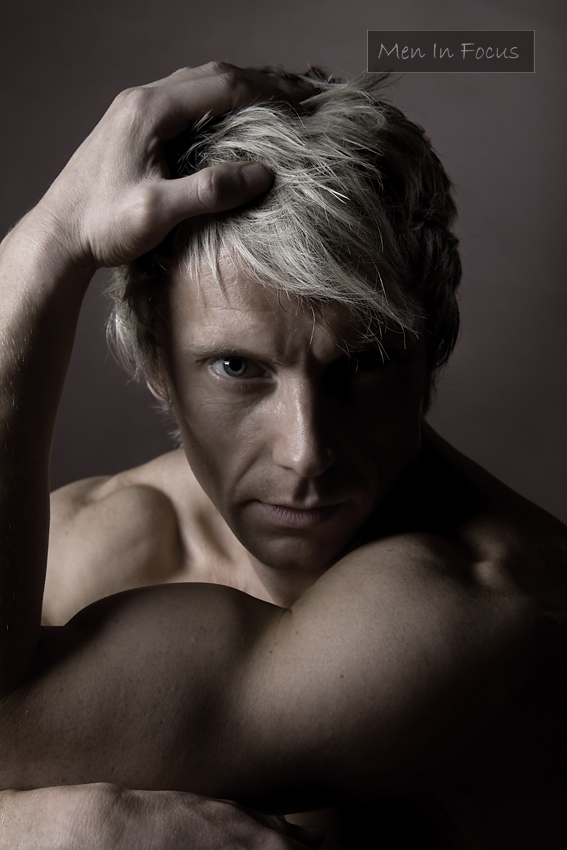 Male model photo shoot of Men In Focus and Martin Simon in Kooky Media Studios, London