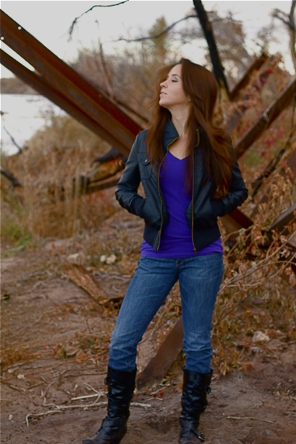 Female model photo shoot of Lauren Myers LM in Albuquerque, NM