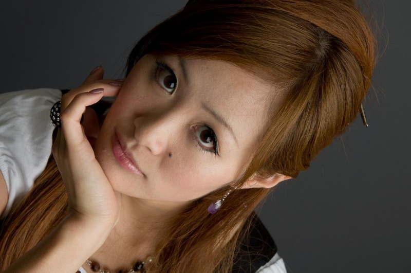 Female model photo shoot of yumi chan