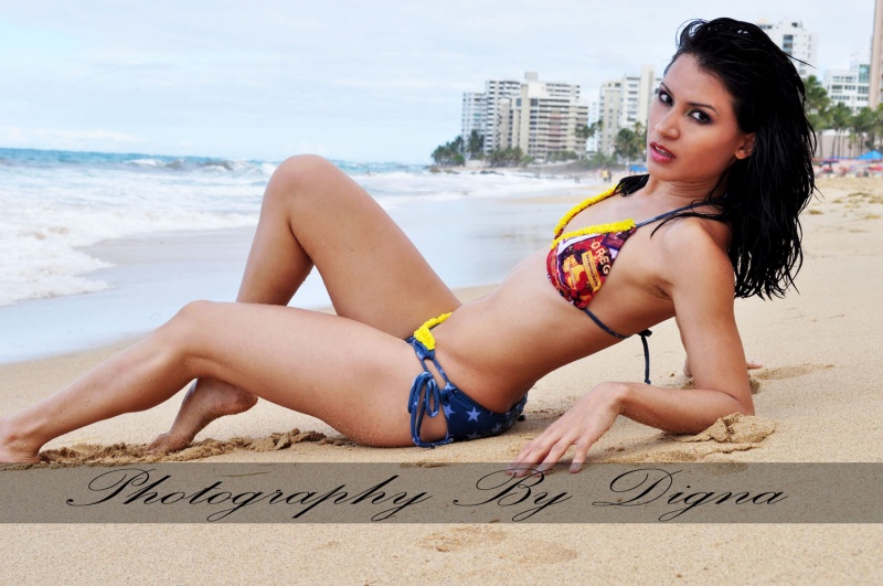 Female model photo shoot of Photography By Digna and Ilka Tamar in Condado