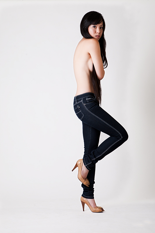 Female model photo shoot of Angelika Nguyen by theadz