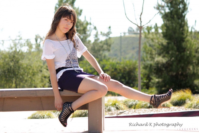 Female model photo shoot of Yanin L by Richard K Photography in San Marcos