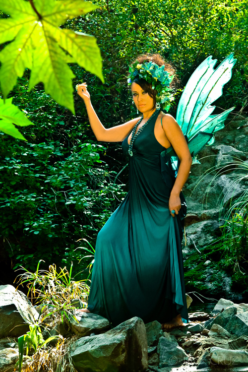 Female model photo shoot of JENNY MARI by Jack Cruz in OAK CANYON NATURE CENTER, hair styled by BodyFaceHair Co, makeup by Makeupby MsGatica