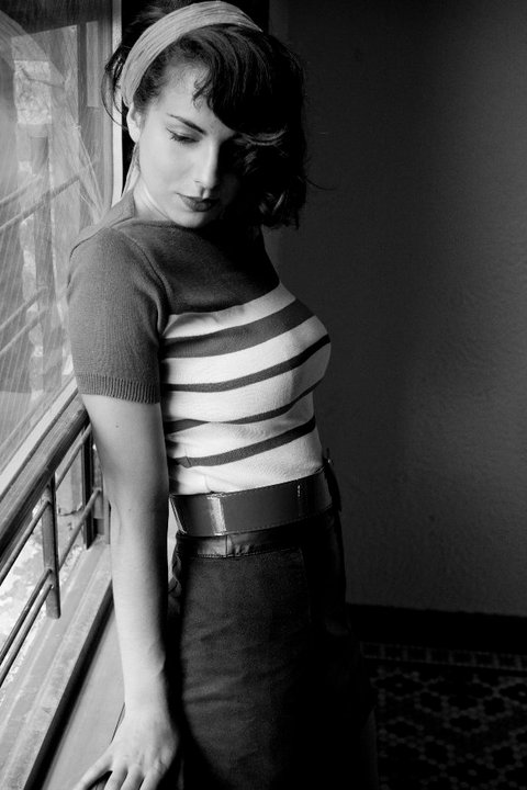 Female model photo shoot of Alexa Gould-Kavet in Williamsburgh, Brooklyn, NY