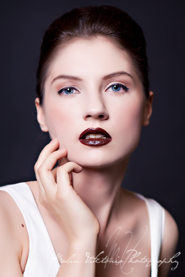 Female model photo shoot of Kristy makeup artist