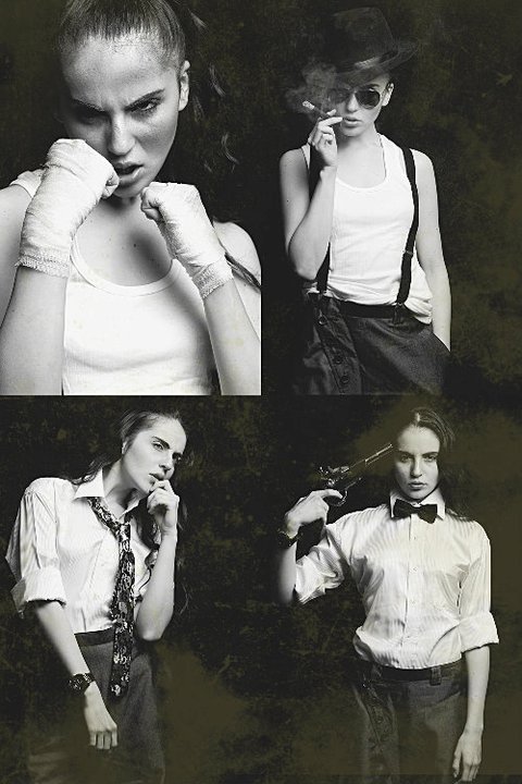 Female model photo shoot of Yoonji Agnes Lee, wardrobe styled by Yoonji Agnes Lee
