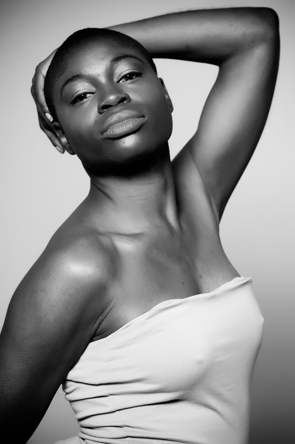 Female model photo shoot of Africa Jones by DW Kim, makeup by davimak22