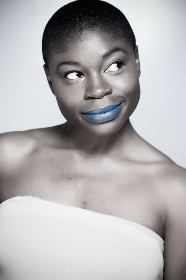 Female model photo shoot of Africa Jones by DW Kim, makeup by davimak22