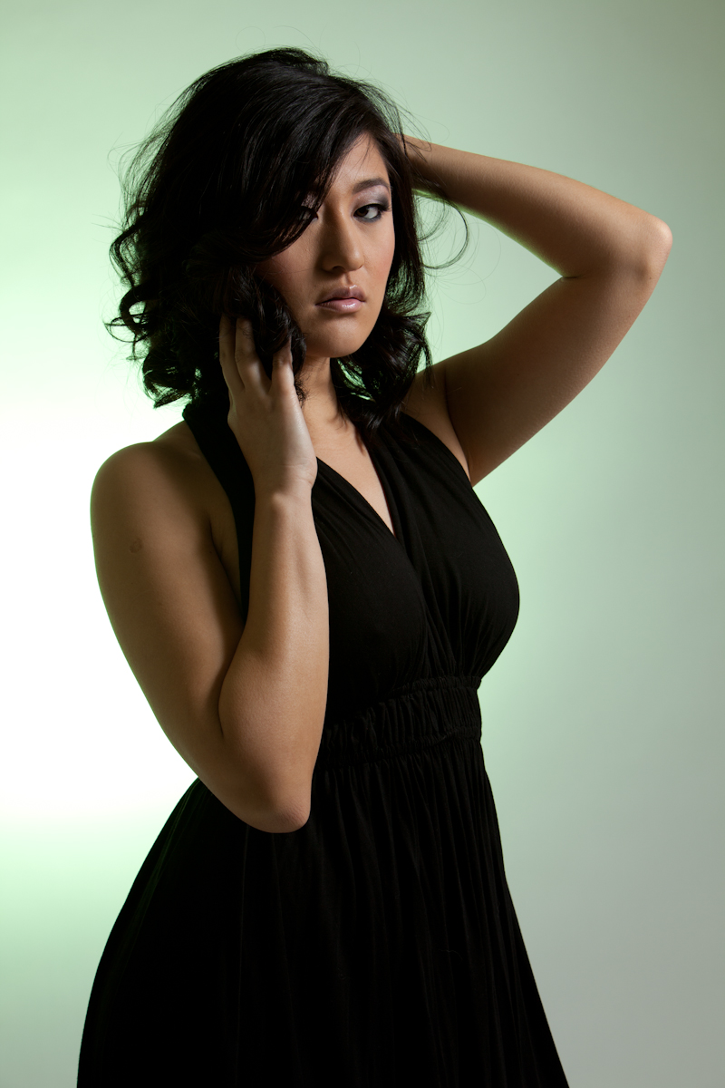 Female model photo shoot of MM Bham by Juan-Rodriguez, makeup by Rawwbeauty