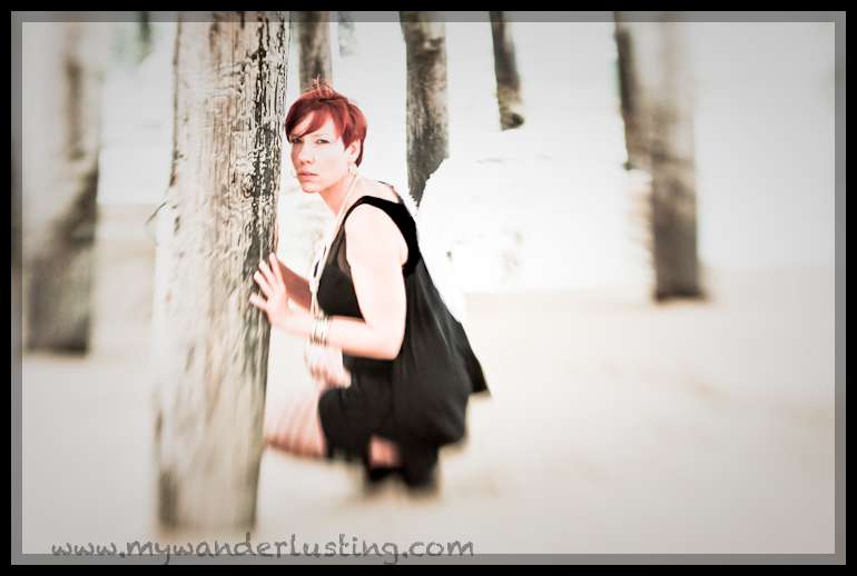 Female model photo shoot of mywanderlusting and just call me red in Virginia Beach, VA
