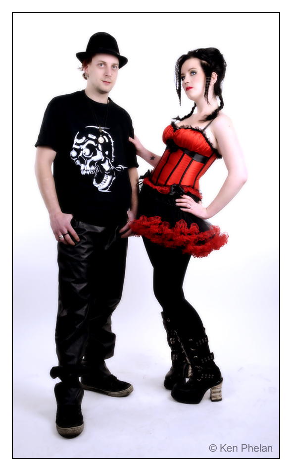 Female and Male model photo shoot of Vicodin and 732090 by Photostudio Ken in Studio Ken Phelan