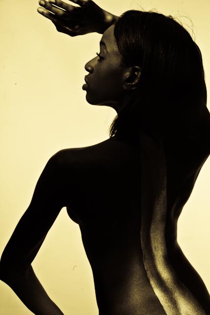 Female model photo shoot of Ebony Angel by   ONE OLLY  in London