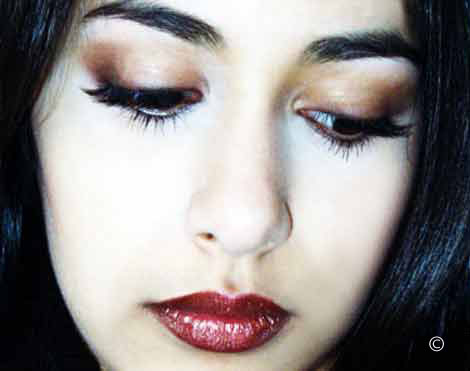 Female model photo shoot of simy-makeup